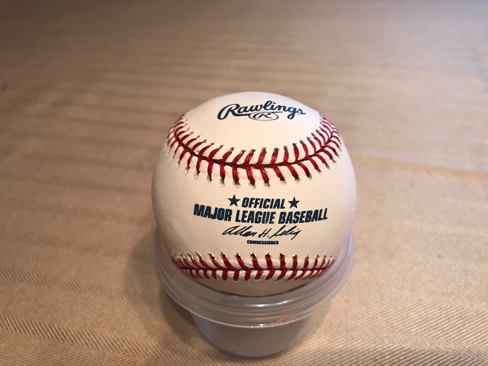 Rich Nye Autographed Ball, MLB Ball, 69 Cubs