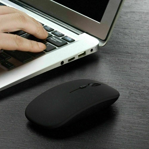 Optical Wireless Bluetooth 5.1 Slim Rechargeable Mouse for Laptop, Mac,iPad - Picture 7 of 7