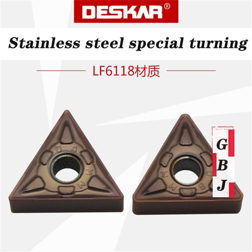DESKAR TNMG16004-MM 331 LF6118 TNMG160408 MM TNMG332 Special for stainless steel - Picture 3 of 4