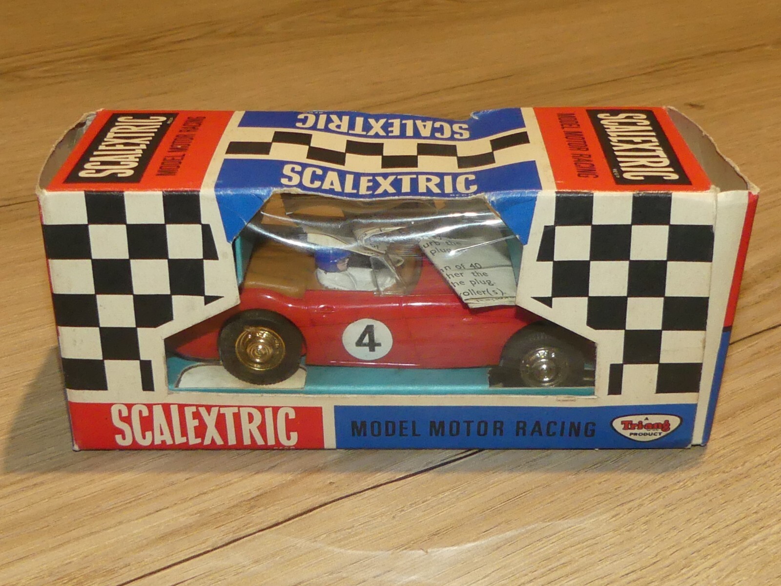 Austin Healey C74 Scalextric Triang la voiture de circuit de notre enfance