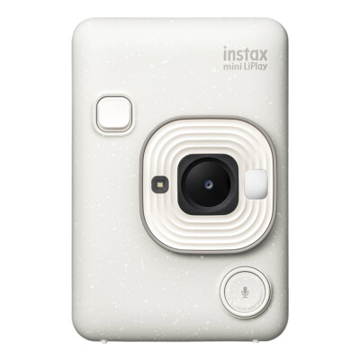 Fujifilm Instax Mini LiPlay Hybrid Fuji Instant Camera Misty White