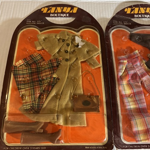 VTG Lot Of 3- Tanya Boutique Fashion Dolls 1970’s Outfits NOS Barbie 11.5” RARE - Picture 2 of 6