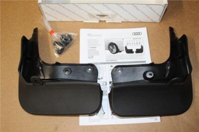 Audi A6 2019-2021 Pair Of Rear Mudflaps ONLY for S Line 4K5075106 New Genuine