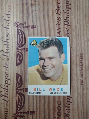 1959 Topps # 110 Bill Wade Los Angeles Rams No creases w/toploader | eBay
