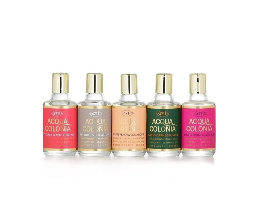 4711 Acqua Colonia 5 piece miniature Gift Set 5 x 8 ml Womens NIB
