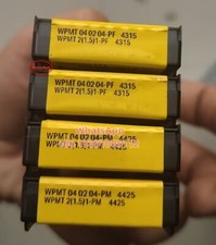 SANDVIK WPMT040204-PM 4325 Carbide Inserts 10pcs WPMT21.51 Turning Insert