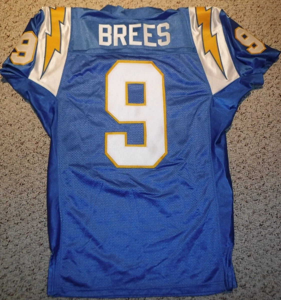 SAN DIEGO CHARGERS DREW BREES THROWBACK AUTHENTIC GAME JERSEY USA