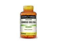 GINKGO BILOBA 500mg EXTRACT Capsules 60 90 180 Pack Support Memory Concentration