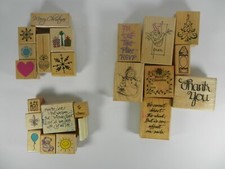 Rubber Stamps Stampabilities, Inkadinkado, DOTS, Rubber Stampede, Etc. 23 TOTAL