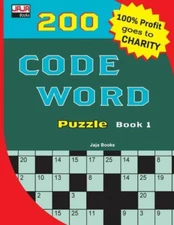 200 Code Word Puzzle Book 1