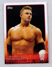 Alex Riley WWE Topps Wrestling Trading Card WWF Smackdown Raw Wrestler #3