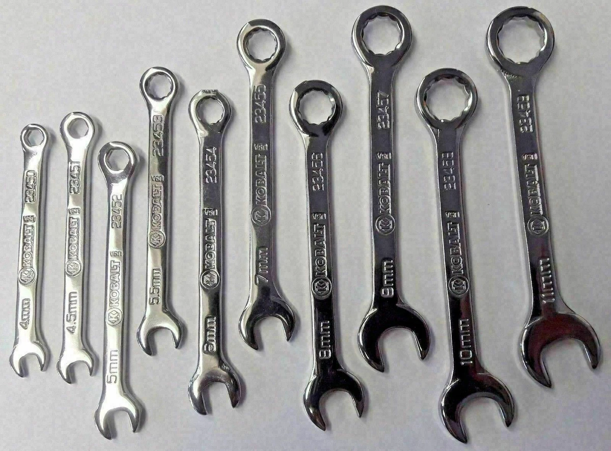 Kobalt adjustable 2024 wrench set