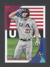 今だけ値下げ　trout 1/1 サイン入り　WBCアメリカ代表キャプテン 2023 Topps Series 2 - 2023 World Baseball Classic Stars Mike Trout