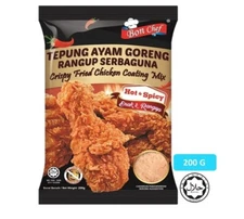 Malaysia Bon Chef Halal Crispy Fried Chicken Coating Mix HOT & SPICY x 4 pack