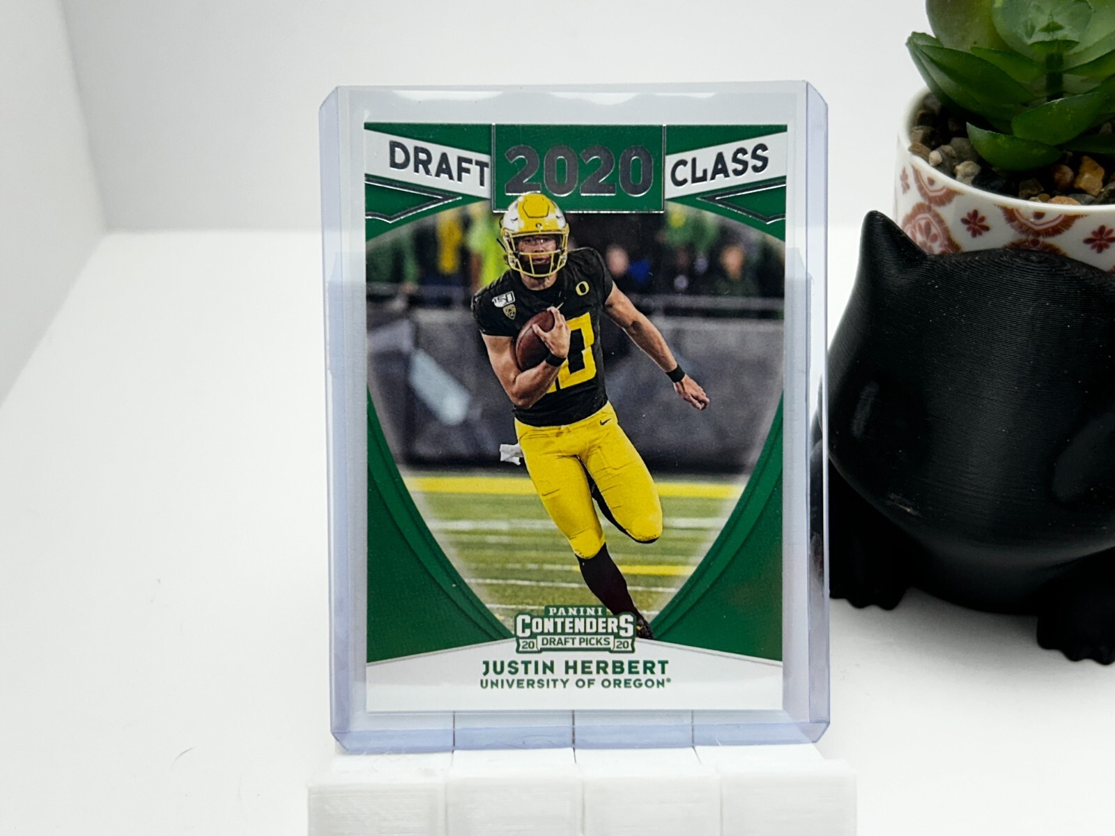 2020 Panini Contenders Draft Picks - Draft Class #4 Justin Herbert (RC)
