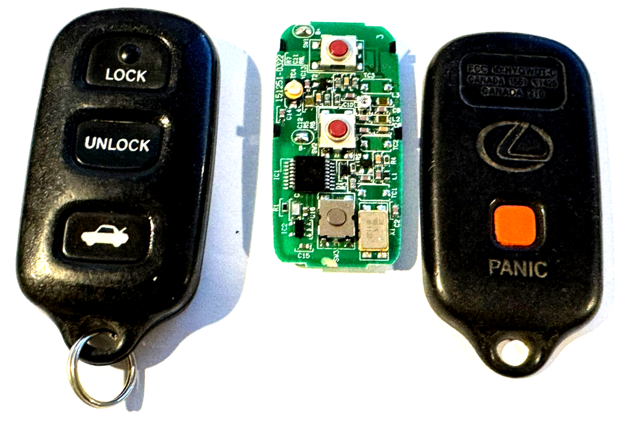 OEM 1995-97 LEXUS LS SC KEYLESS ENTRY REMOTE FOB FCC HYQWDT-C PN