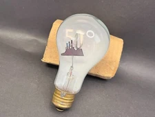 Soviet Vintage Light Bulb 50 Years of the October Revolution, Communism USSR