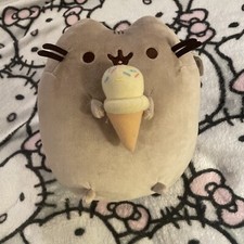 Gund Pusheen The Cat Ice Cream Cone 9.5in. Plush Stuffed Animal