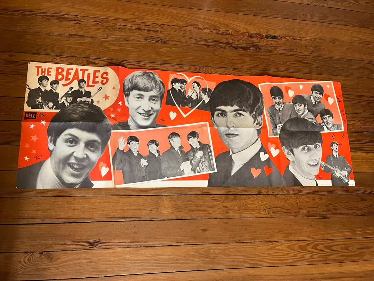 THE BEATLES BOX　中古　 ※ポスター有り The Beatles Retro Gig Poster - Minimalist Art Print - Etsy