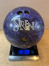 Brunswick "SiREN" Bowling Ball - 14 lbs.- 2 oz. - Drilled