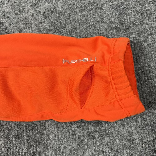 Saucony Jacket Mens M Lightweight Orange Fleet Feet Sports Road Crew Flexshell - Picture 8 of 18