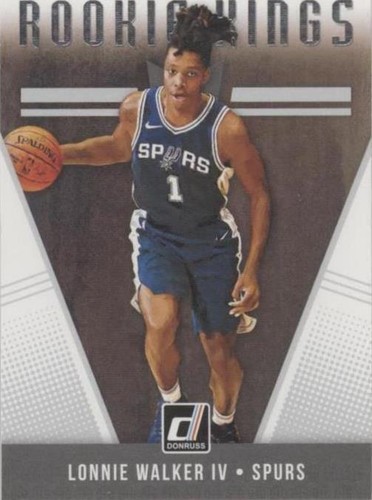 LONNIE WALKER IV 2018-19 NATIONAL TREASURES RPA FOTL #/20 BGS 9.5