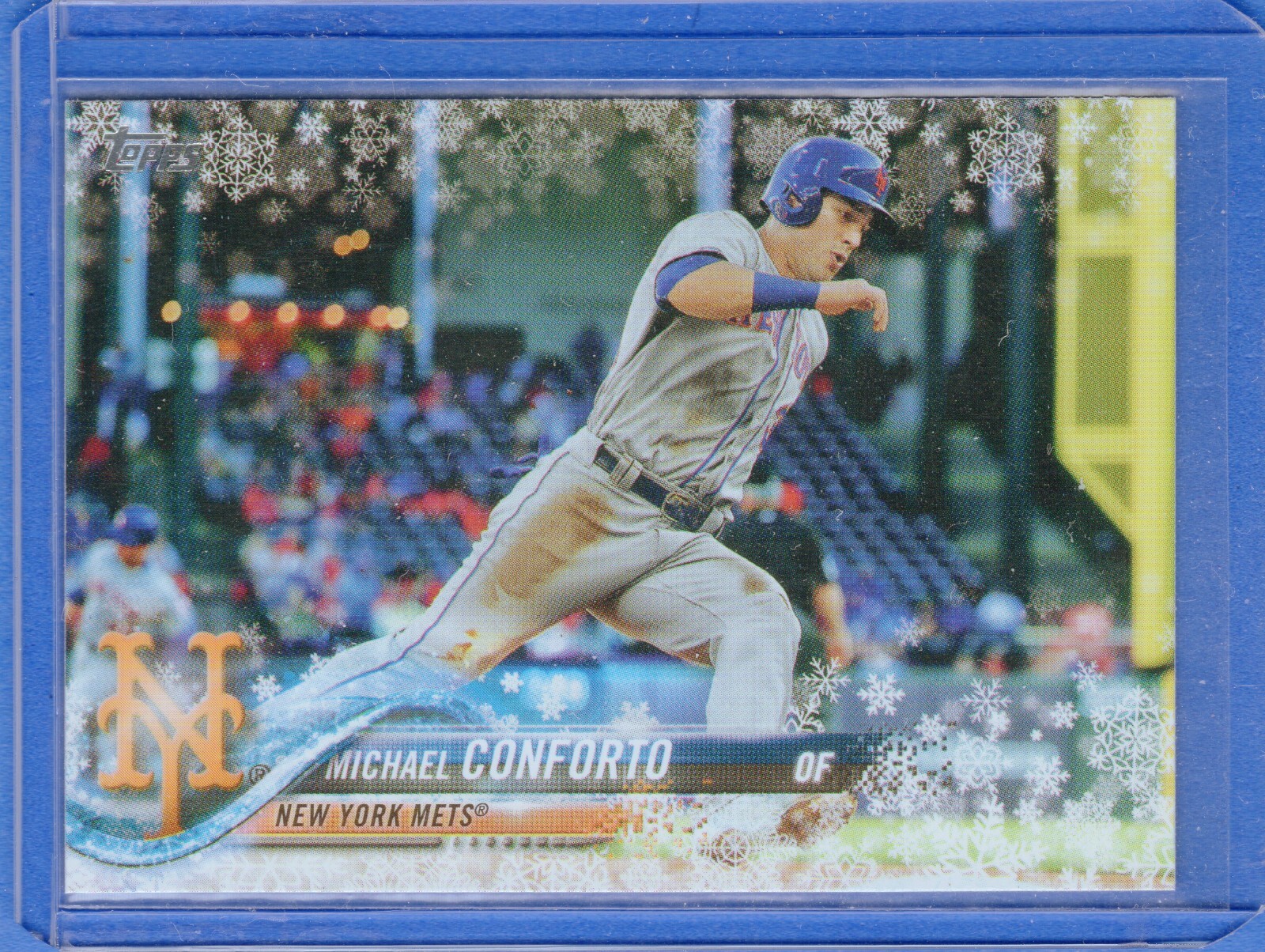 Michael Conforto 2018 Topps Holiday Card HMW16 New York Mets eBay