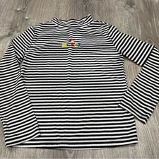 Disney X Forever 21 Mickey Mouse Striped Shirt Girls 11/12 OC17