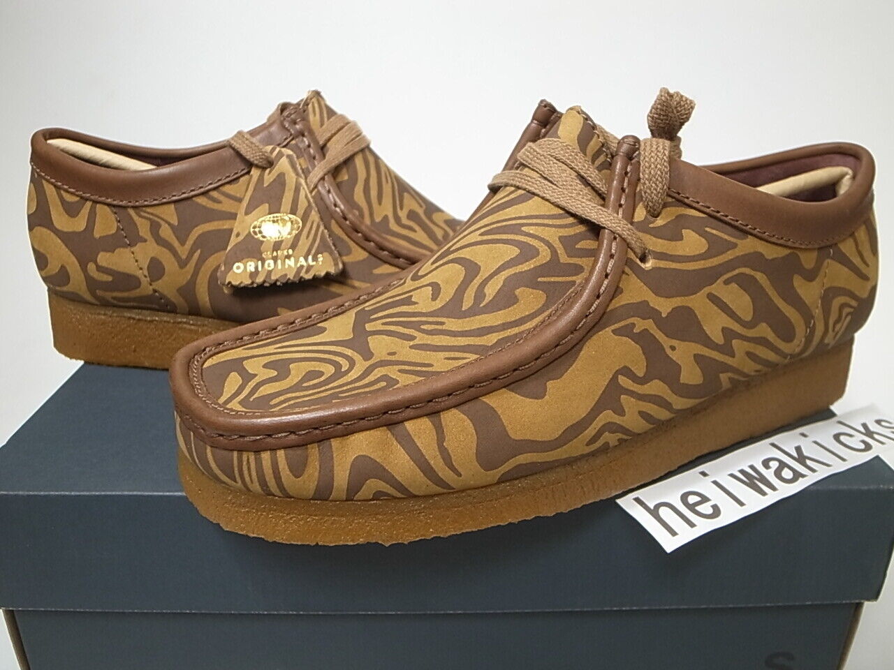 Clarks x Wu Wear WallabeeWW Lo Wallabee Wu-Tang Clan Brown US8.5/UK7.5 | eBay