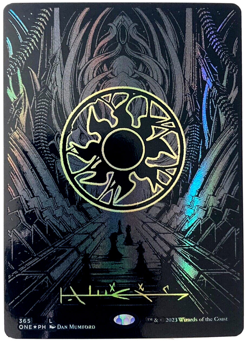 MTG Plains 365 Phyrexia: All Will Be One OIL SLICK FOIL, Pack