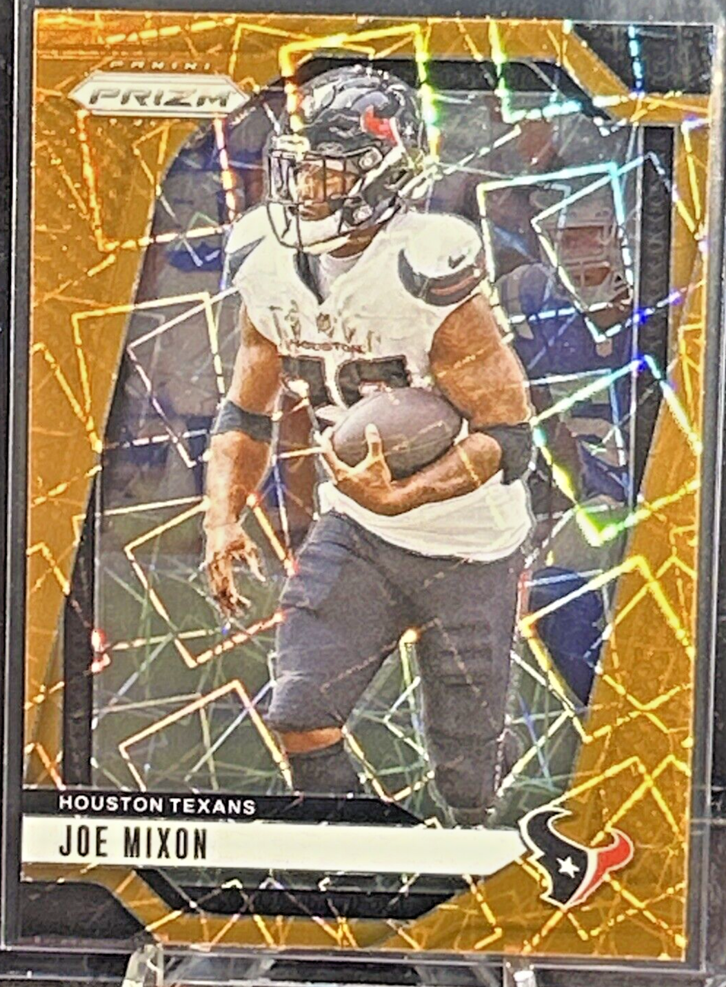 2024 Prizm Orange Lazer Joe Mixon HOUSTON TEXANS PANINI PRIZM