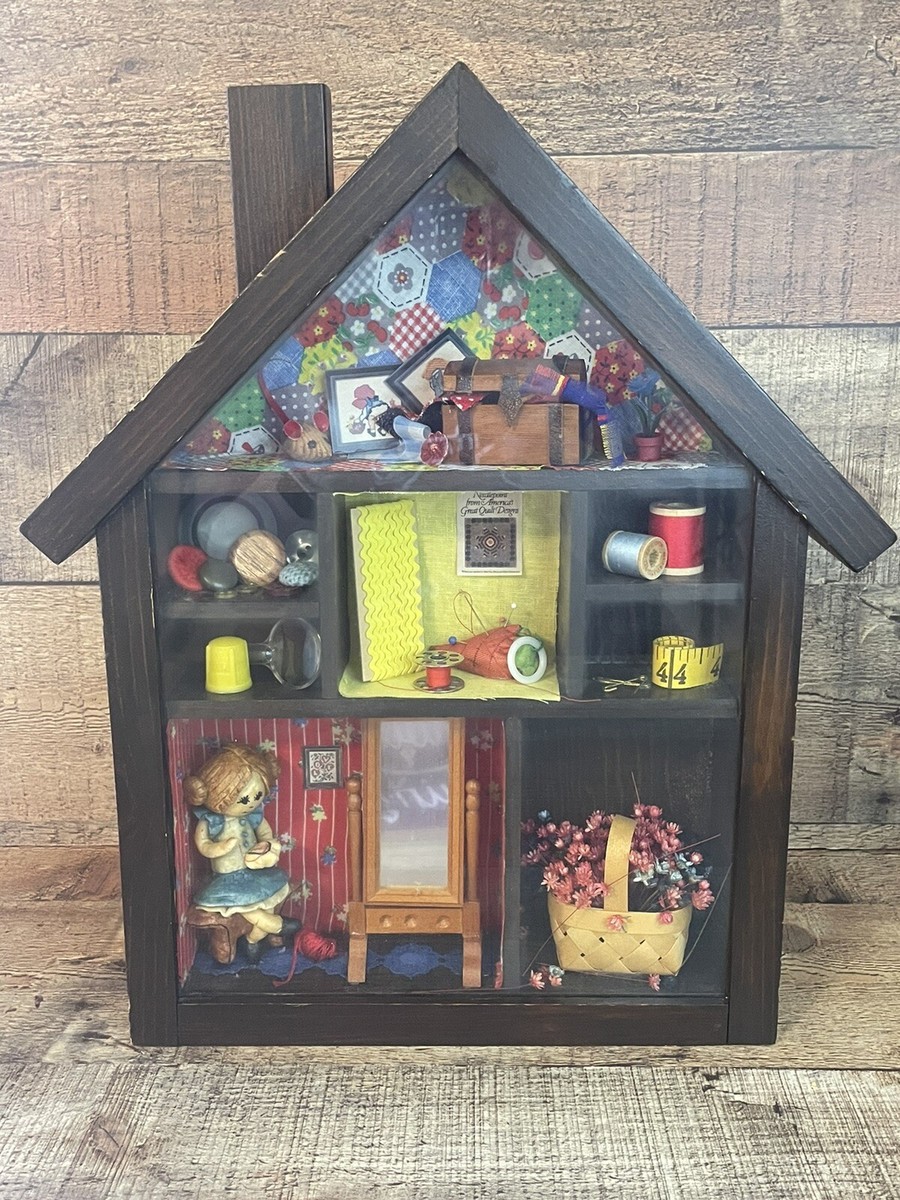 Vintage Miniature Dollhouse Rooms Vintage Dollhouse Miniature DIY