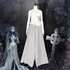 Emily Cosplay Costume Movie Corpse Bride Cosplay Rolelay Skirt Jacket Full Set
