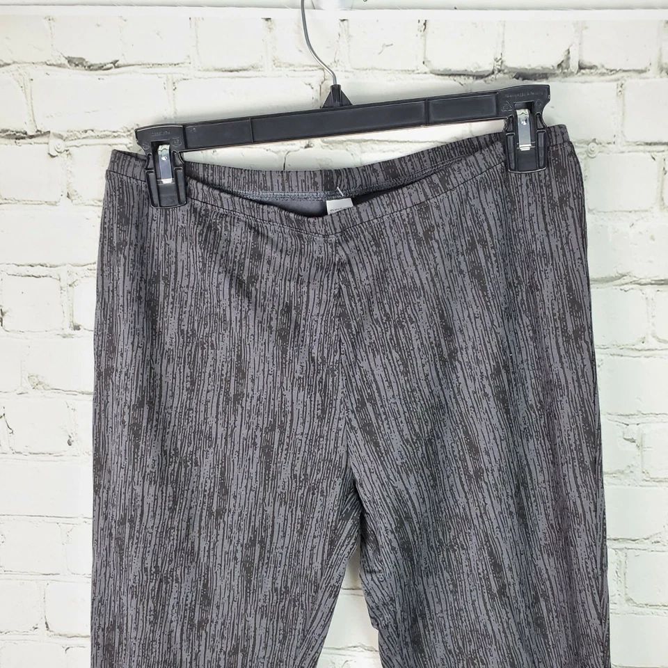 Leggings para mujer grano adoquín negro talla mediana Foto 2 de 4