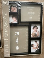 6 Piece Set of Picture Photo Frames - NEW