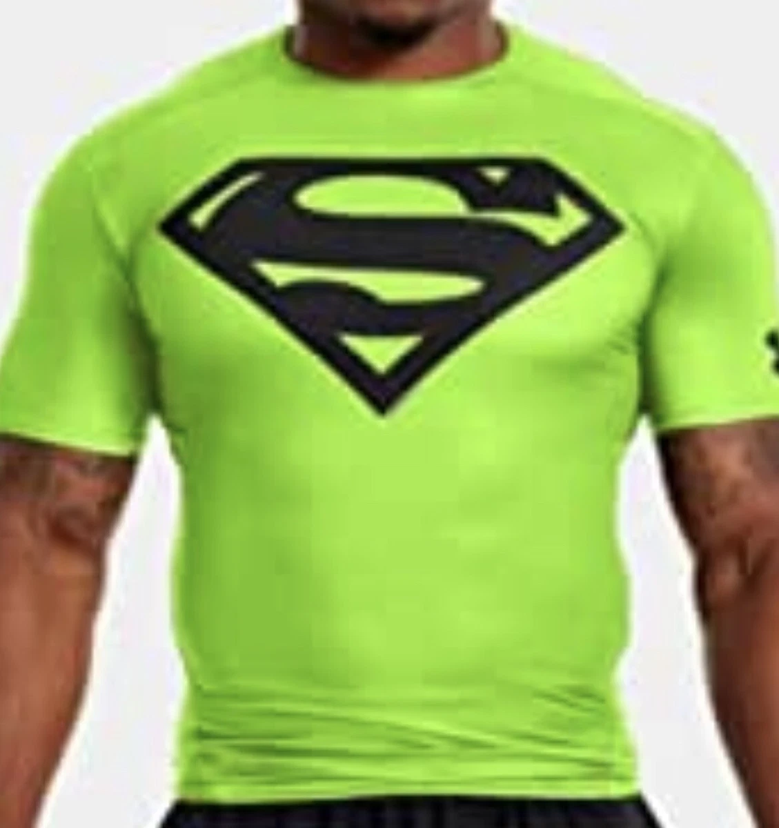 T shirt under armour superman deals