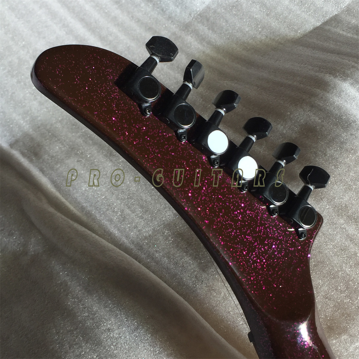 ディープパープル New Purple Maple Veneer 6-string Electric Guitar 22 Frets