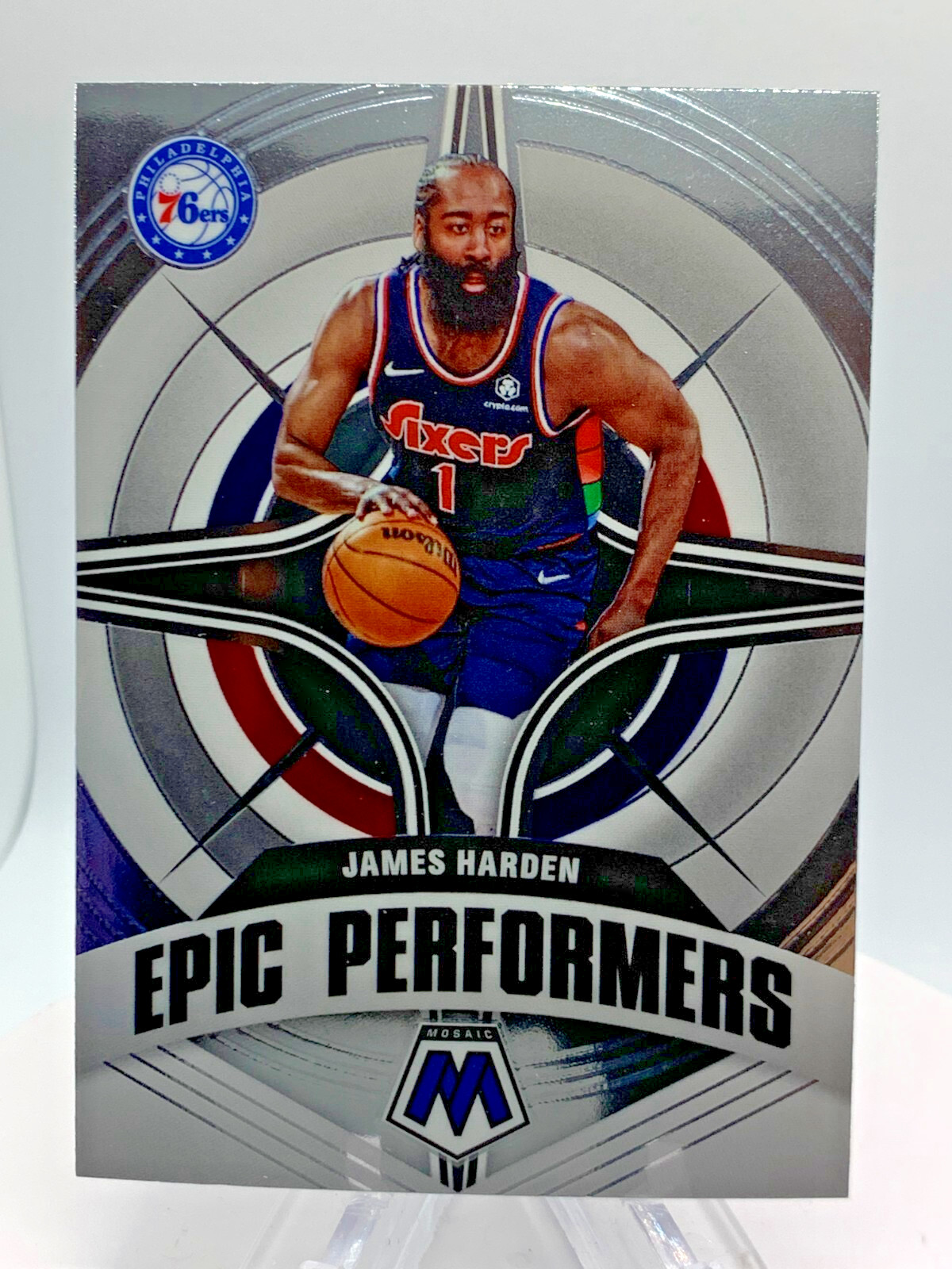 2021-22 Panini Mosaic - Epic Performers James Harden #4