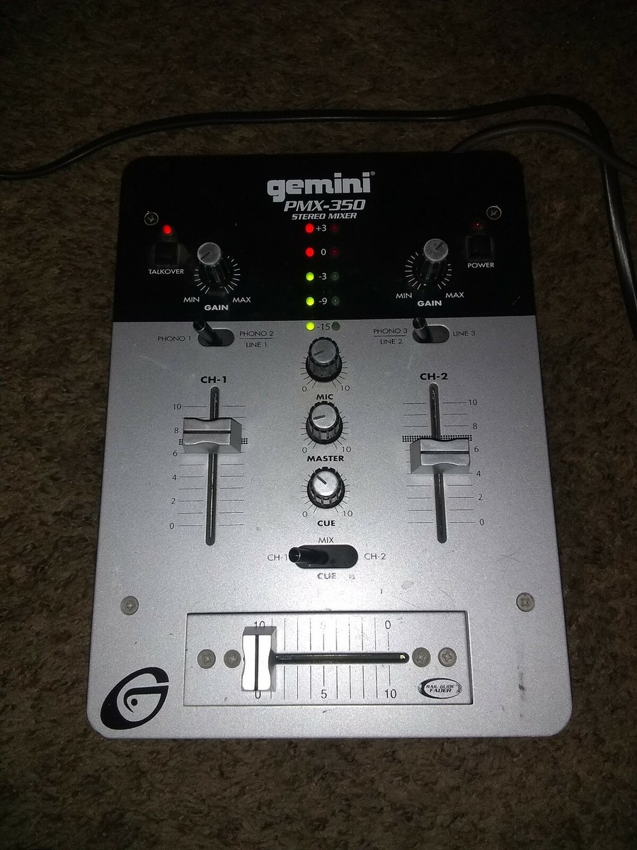 Gemini 2 CDJ-15 CD players with PMX-350 Mixer *AS IS* | eBay