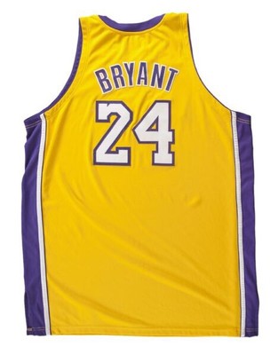 yellow kobe jersey