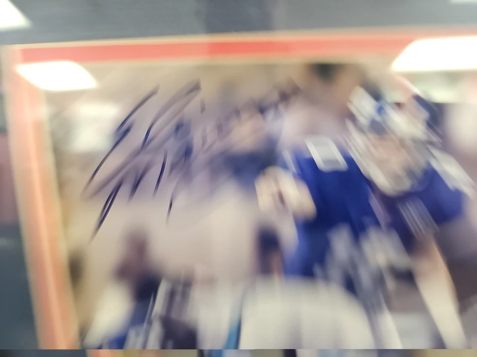 Eli Manning Signed Auto Autograph Framed 8x10 Photo STEINER COA. - Image 2 of 4