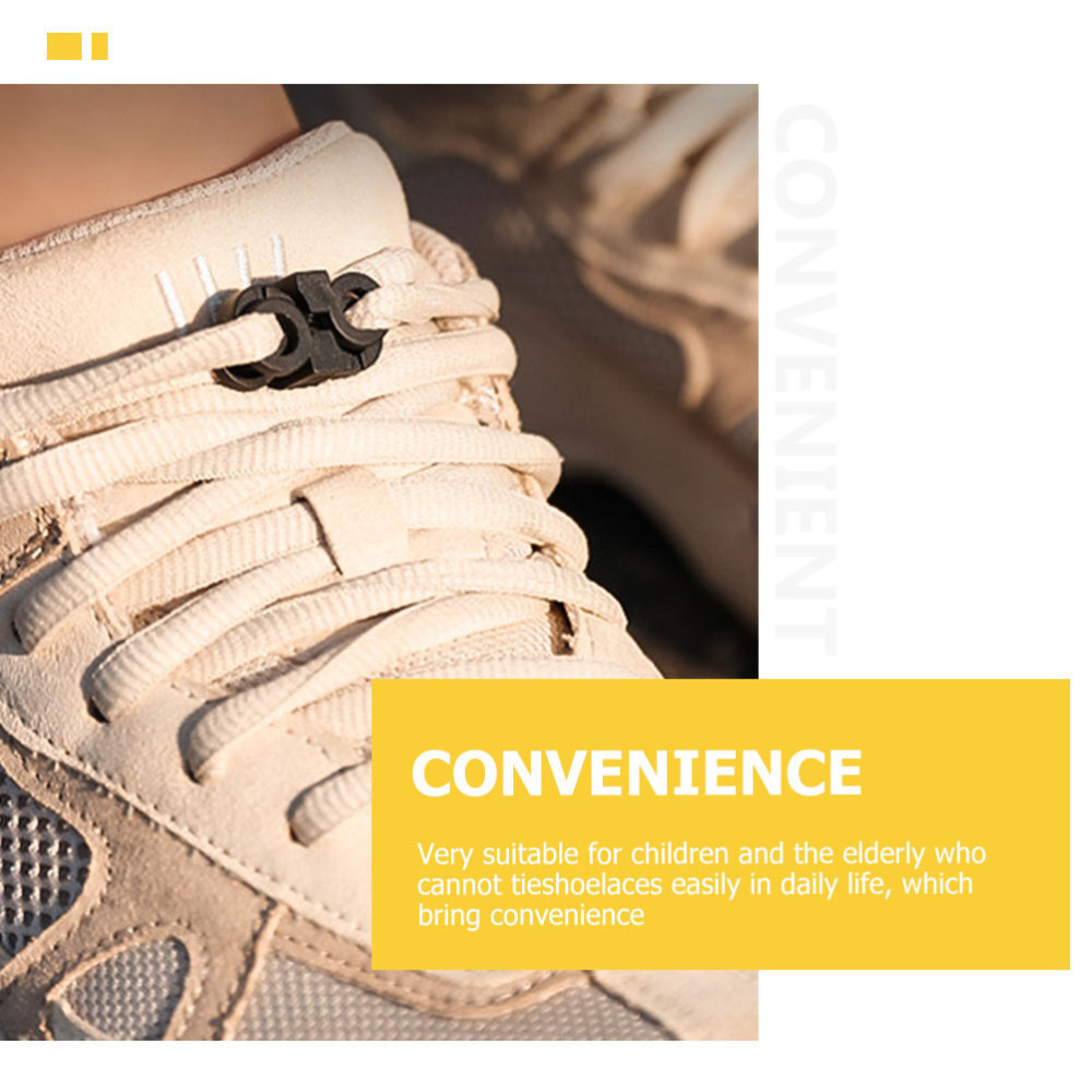 APL 20 Pezzi Fibbia Rapida per Lacci Bambini Coulisse Cordoncino Blocca Fascette