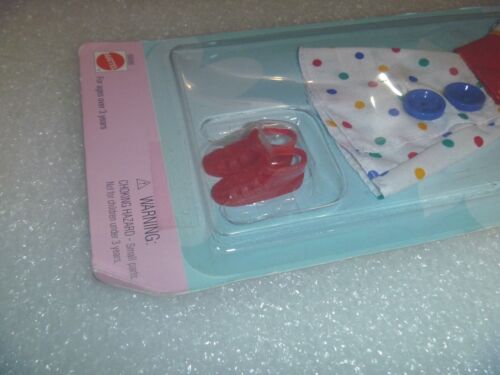 Barbie Fun To Dress Fashion By Mattel Learn Button MOC New Old Stock Has Jellies - Picture 4 of 5