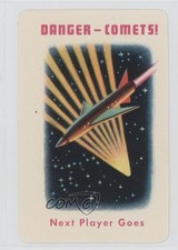 1969 Ed-U-Cards Space Race Card Game Deck 1 Brown Back Danger Comets 0kb5