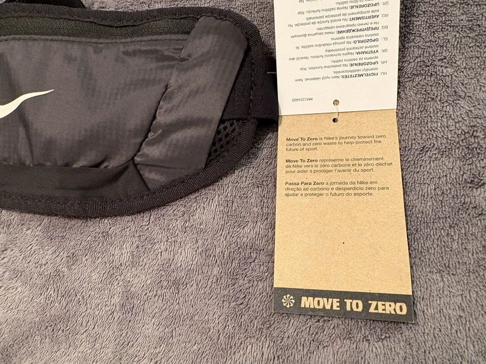 Nike Unisex Running Cintura Negra Ajustable Riñonera Bolsa Nueva con etiquetas Foto 4 de 4