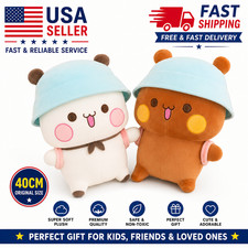 40CM Cute Panda Plush Toy Soft Stuffed Animal Bubu Dudu Bear Pillow Doll Gifts