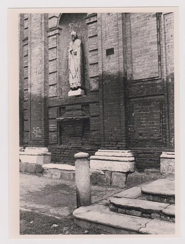 Antique Photo ?️ Homobon Statue Cremona