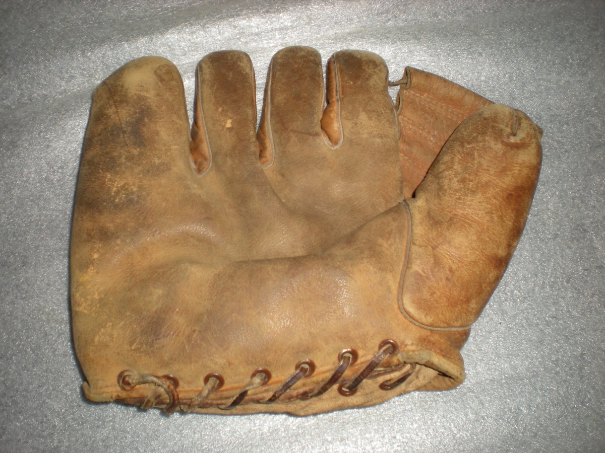 Vintage Antique Rare Nokona G22 Joe Torpey Genuine Cowhide