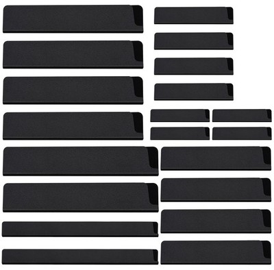 20pcs Universal Knife Edge Guards Set, Non-BPA Knife Sheath, Waterproof Abras...