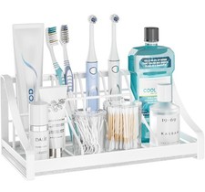 Toothbrush Holder Instant-Dry Organizer - Bathroom Countertop Organizer Kids ...